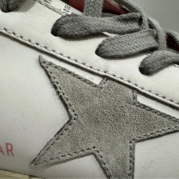 Golden Goose Women's Super Star Sneakers White Light Pink NIB - Picture 13 of 16